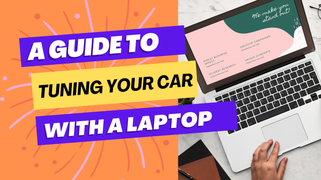 tuning cars with a laptop